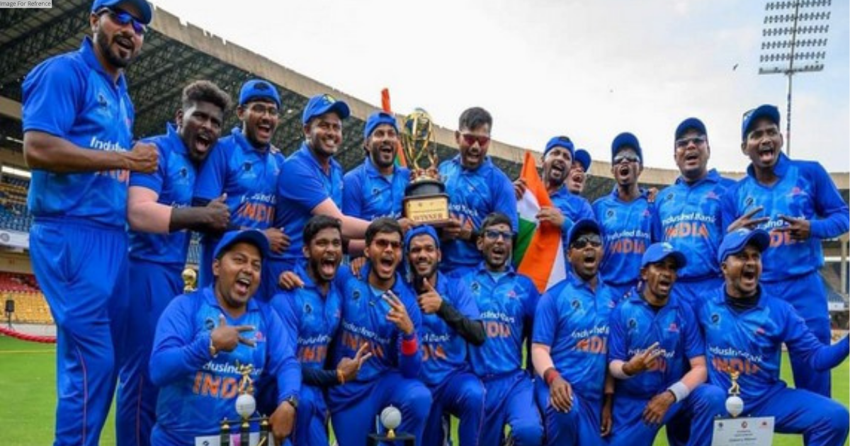 This win makes our hearts fill with joy: Sachin lauds Indian blind team for 3rd-straight T20 WC triumph